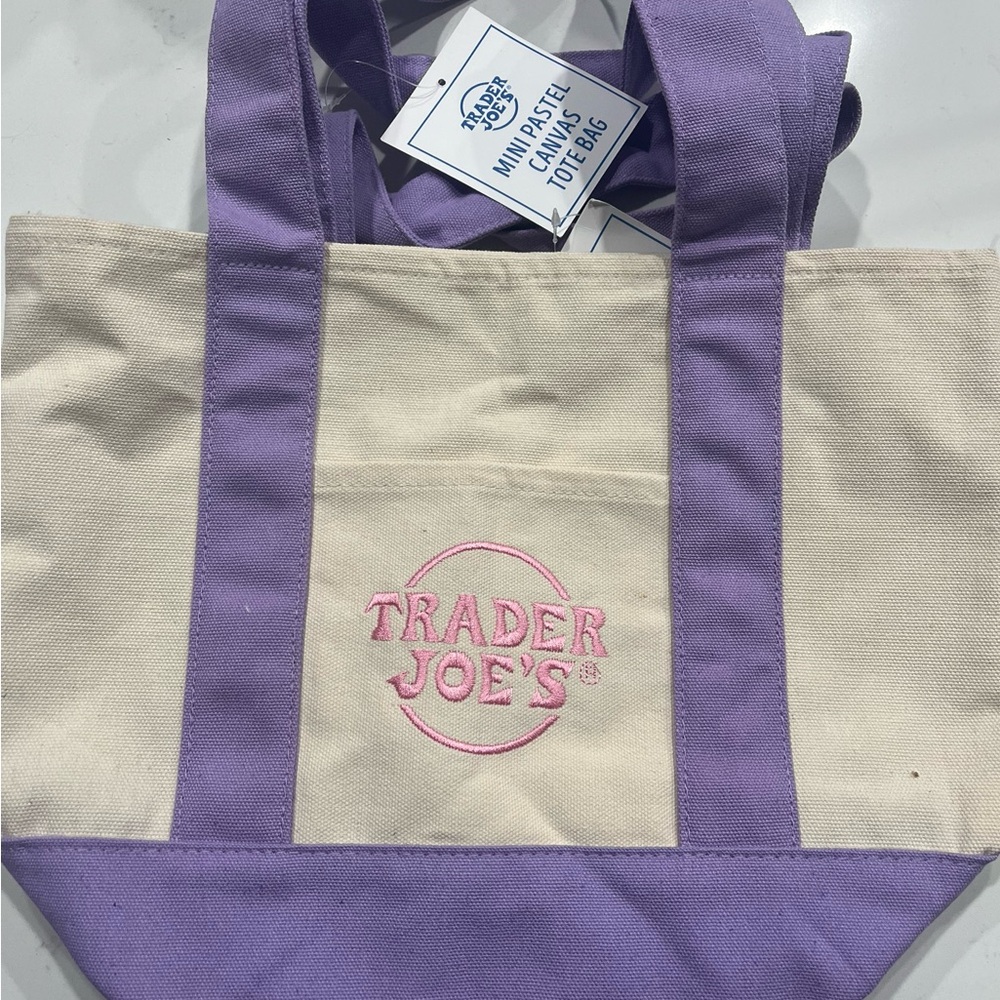 Trader Joe’s Mini Tote - Lavendar